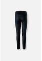 Pantalón De Movies Negro Efecto Cuero Para Mujer 10 de MOVIES