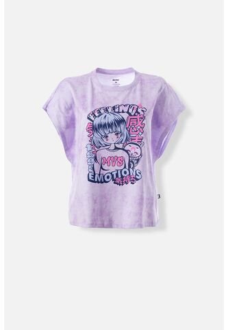 Camiseta De Movies Relax Fit Para Mujer XS MOVIES