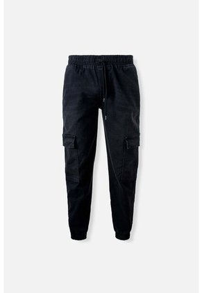 Jogger De Movies Negro Para Hombre 34