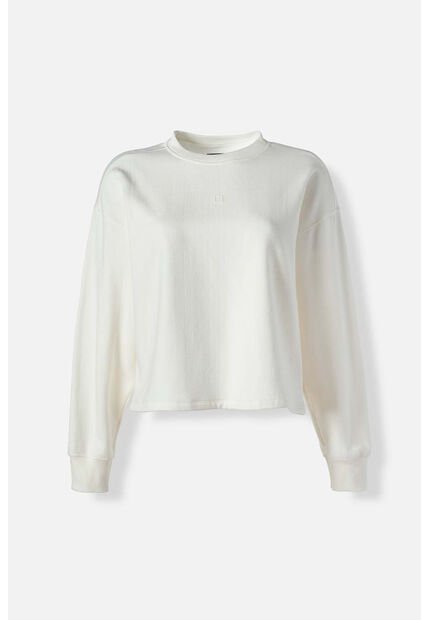 Buzo De Movies Cerrado Marfil Para Mujer M