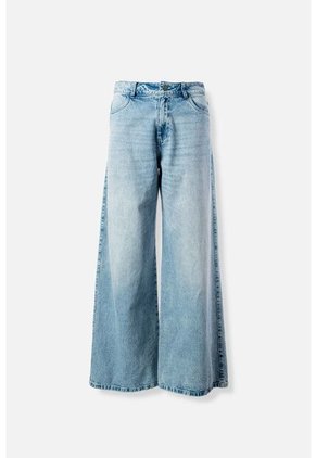 Jean De Movies Denim Con Bota Ancha Para Mujer 10