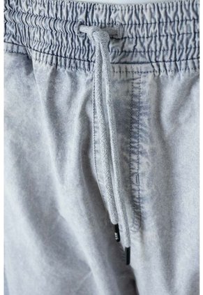 Bermuda De Movies Azul Boreal Con Elástico En Cintura Para Hombre 34