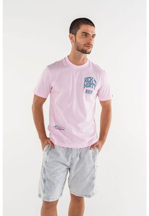 Bermuda De Movies Azul Boreal Con Elástico En Cintura Para Hombre 34