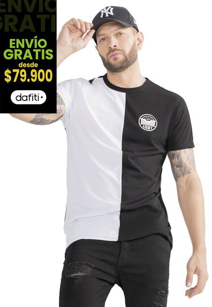 Camiseta Hombre Blanco Mp 102041