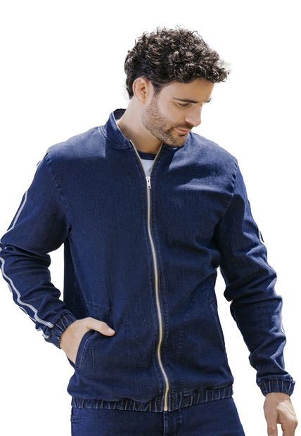 Chaqueta Hombre Azul Oscuro Mp 6776