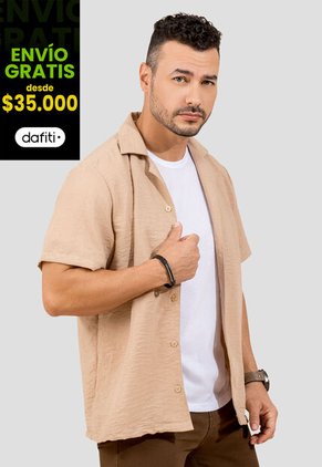 Camisa Hombre Latte Mp 110531