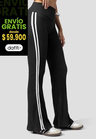 Pantalón Mujer Negro Mp 108010 MP
