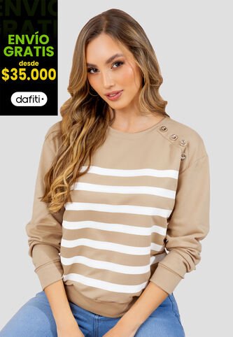 Buzo Mujer Latte Mp 110434 MP