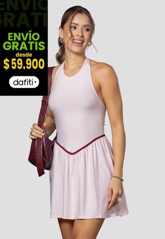 Vestido Mujer Rosa Mp 115008 MP