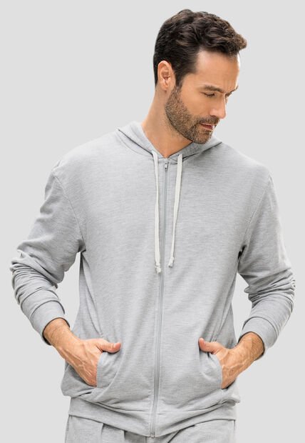 Chompa Hombre Gris Jaspe Mp 110754