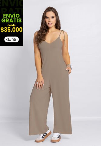 Enterizo Largo Mujer Café Pardo Mp 7230 MP