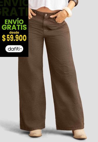 Pantalón Mujer Chocolate Mp 114713 MP