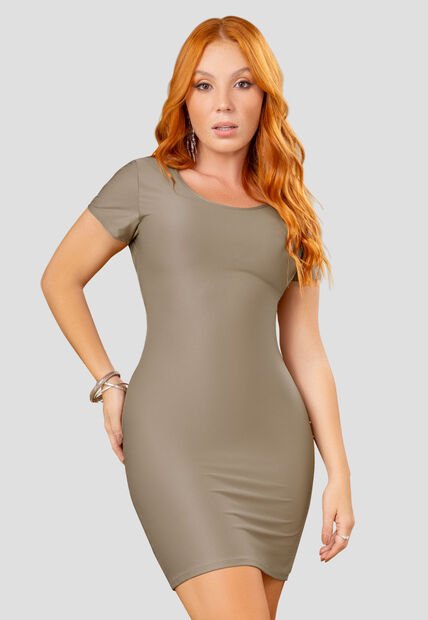 Vestido Mujer Café Pardo Mp 108124