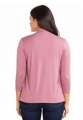 Saco Tejido Para Mujer MP -Palo De Rosa Oscuro