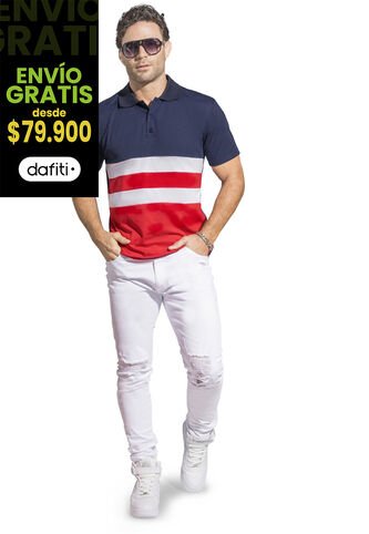Polo Hombre Multicolor Mp 1082 MP