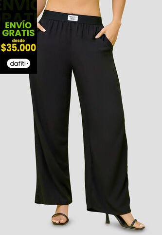 Pantalón Mujer Negro Mp 108101 MP