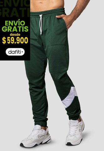 Jogger Hombre Verde Pino Mp 107012 MP