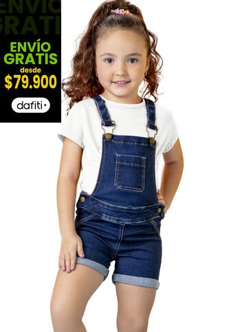 Overall Infantil Femenino Azul Mp 9940 MP
