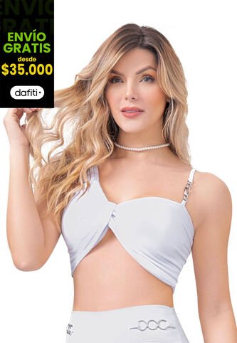 Crop Top Mujer Blanco Mp 33886 MP