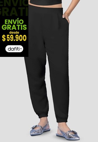 Pantalón Mujer Negro Mp 114280 MP