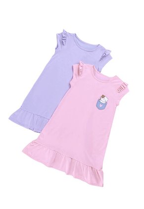 Vestido Paq X2 Infantil Multicolor Mp 1156