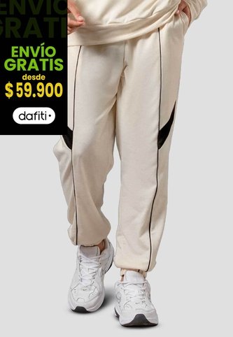 Jogger Hombre Crema Mp 114235 MP