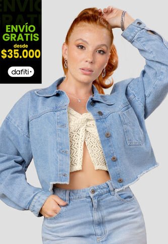 Chaqueta Mujer Azul Mp 107886 MP