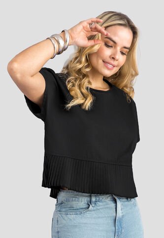 Blusa Mujer Negro Mp 113568 MP