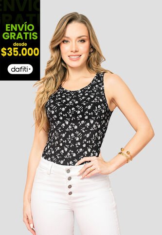 Blusa Paq X3 Mujer Multicolor Mp 106971 MP