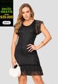 Vestido Corto Mujer Negro Mp 108345 de MP