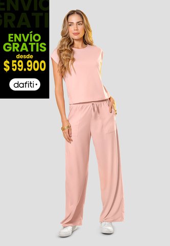 Conjunto Mujer Rosa Polvo Mp 110461 MP