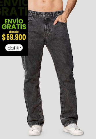 Jean Hombre Negro Mp 113866 MP