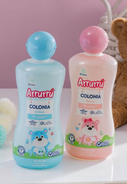 Arrurru.Nat.Colonia Originalx Rosado Mp 59683