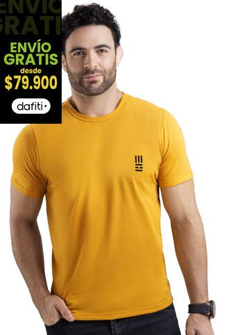 Camiseta Hombre Amarillo Mp 7766 MP