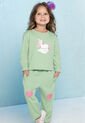 Conjunto Infantil Femenino Verde Mp 638 de MP