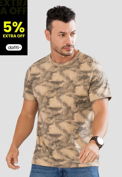 Camiseta Hombre Multicolor Mp 104552