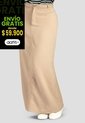 Falda Larga Mujer Latte Mp 113212 de MP