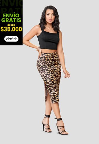Conjunto Mujer Animal-Print Mp 104362 MP