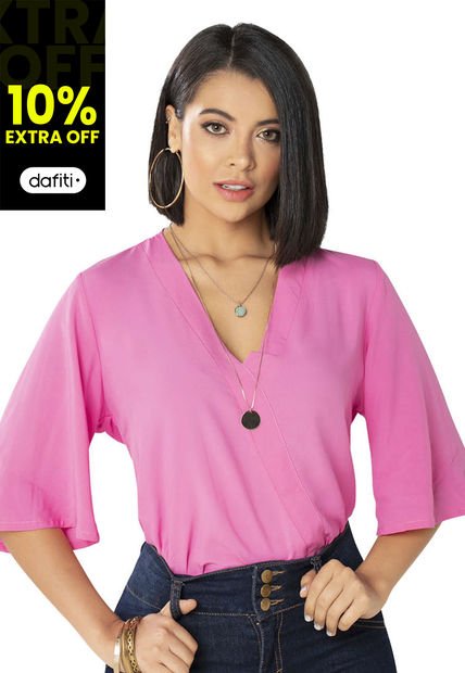 Imagen de Blusa Mujer Rosa Mp 9124 por MP