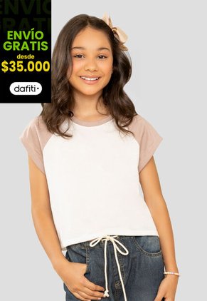 Camiseta Niñas Infantil PX2 Multicolor Mp 107254