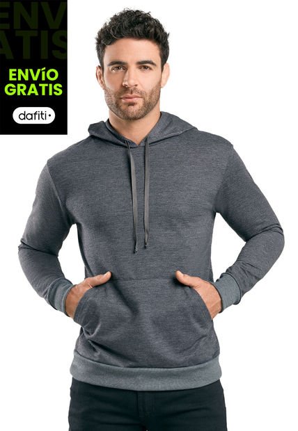 Hoodie Hombre Gris Mp 89754