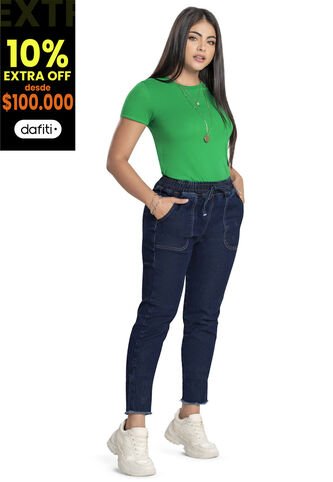 Jogger Mujer Azul Oscuro Mp 5384 MP