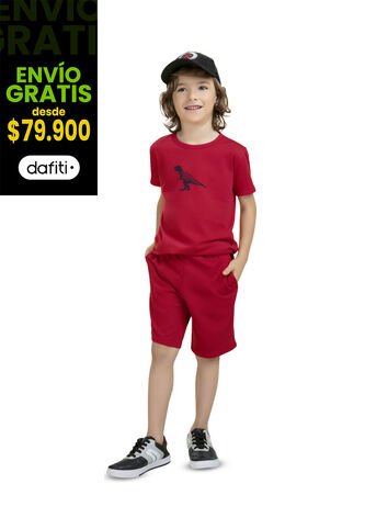 Conjunto Infantil Rojo Mp 34797 MP