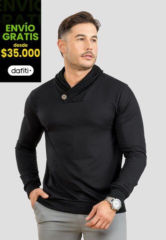 Buzo Hombre Negro Mp 107250 MP