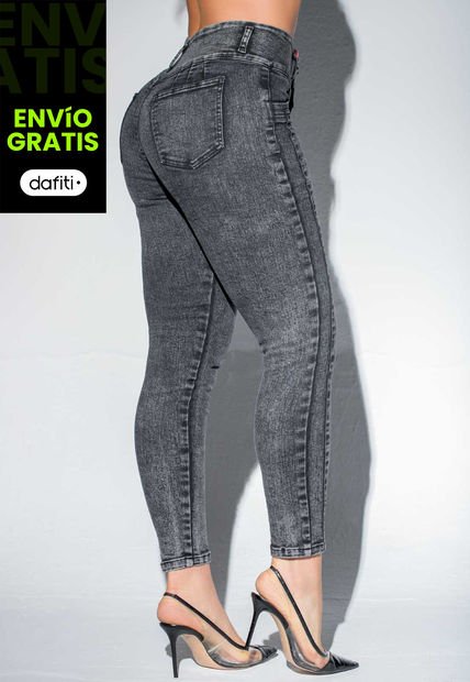 Jean Mujer Gris Mp 260