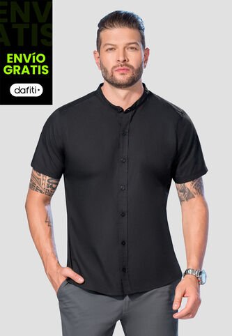 Camisa Hombre Negro Mp 105331 MP
