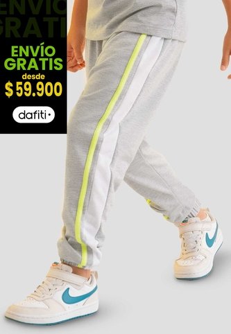 Jogger Infantil Masculino Gris Jaspe Mp 112598 MP