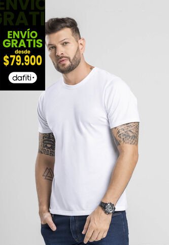 Camiseta Masculino Blanco Mp 1870 MP