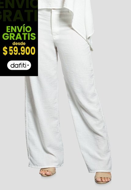 Pantalón Mujer Marfil Mp 112223