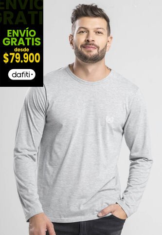 Camibuzo Masculino Gris Jaspe Mp 3969 MP